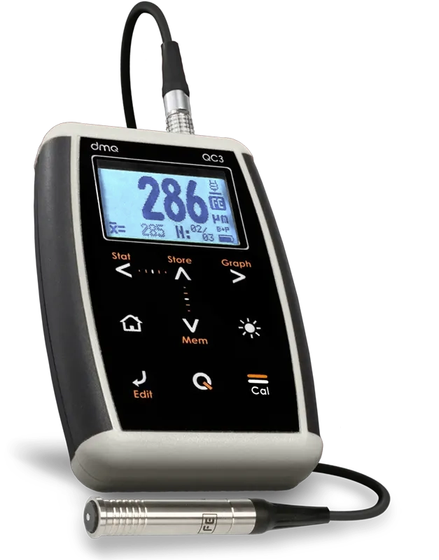 dmq Serie QC3 Medidores de Espesores de Recubrimientos