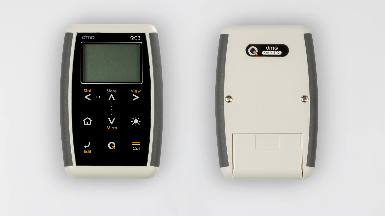 Unidad electrónica QC3 - Frente y Trasera